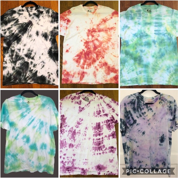 Custom Tie Dye T-shirt - Picture 3 of 8